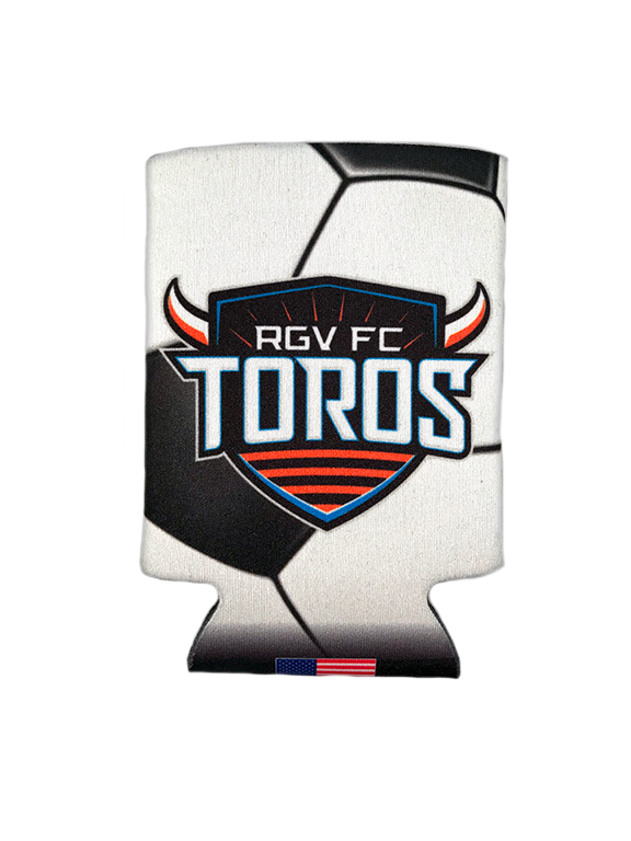 Can Cooler Toros Soccer Ball